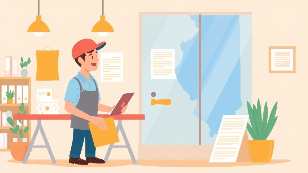 Conceptual diagram showing how break Law Requirements for Franchise Workers in Illinois works in practice