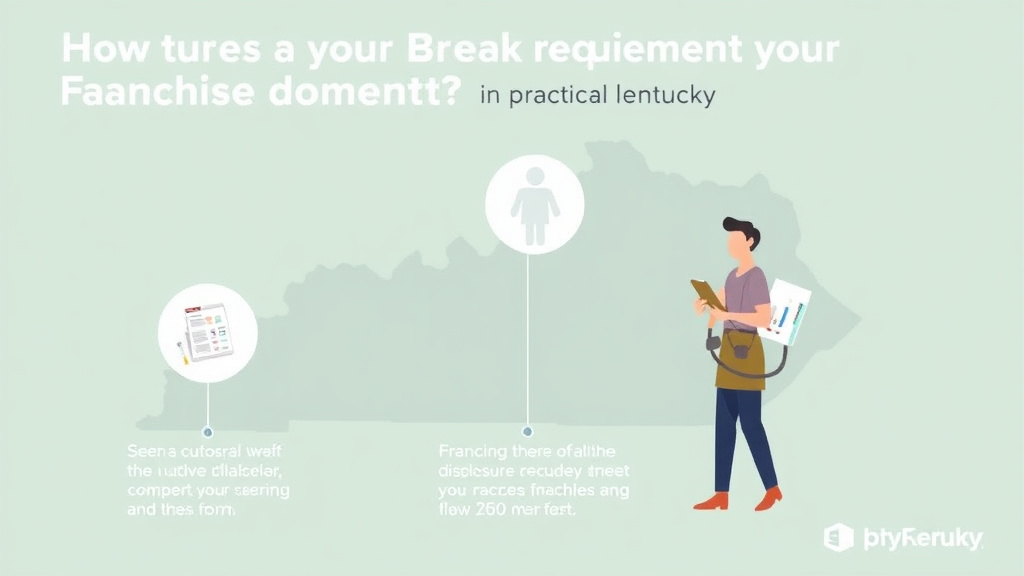 Practical workflow diagram for break Law Requirements for Franchise Workers in Kentucky
