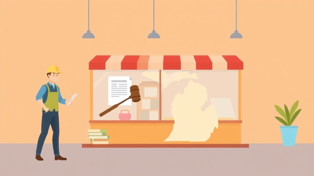 Detailed visual representation of break Law Requirements for Franchise Workers in Michigan