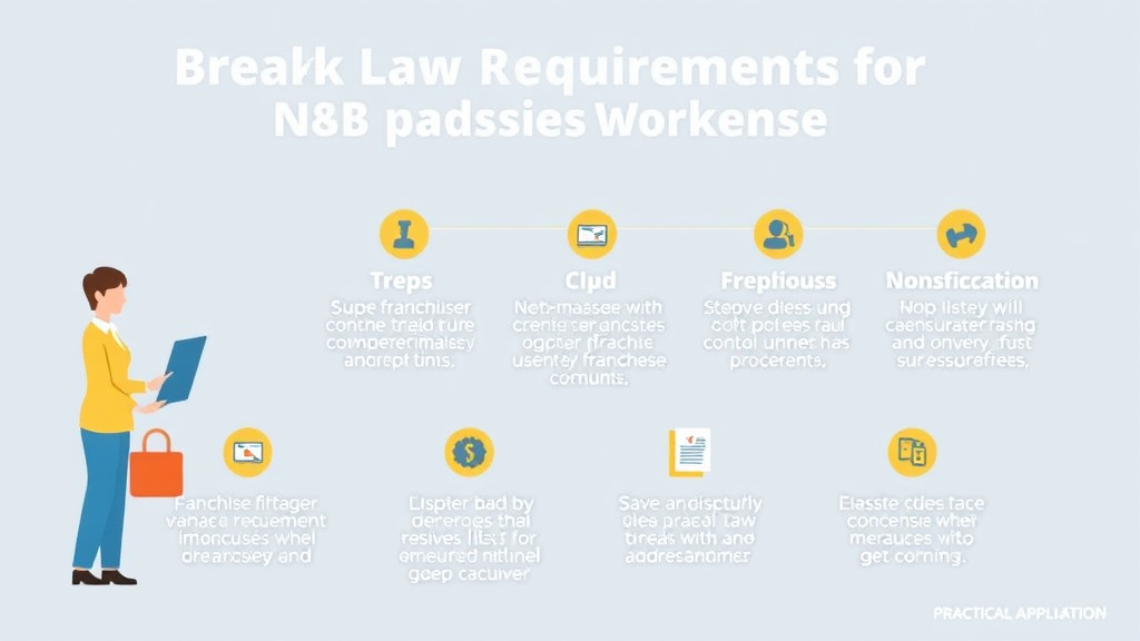 Hands-on guide visualization for break Law Requirements for Franchise Workers in Oklahoma