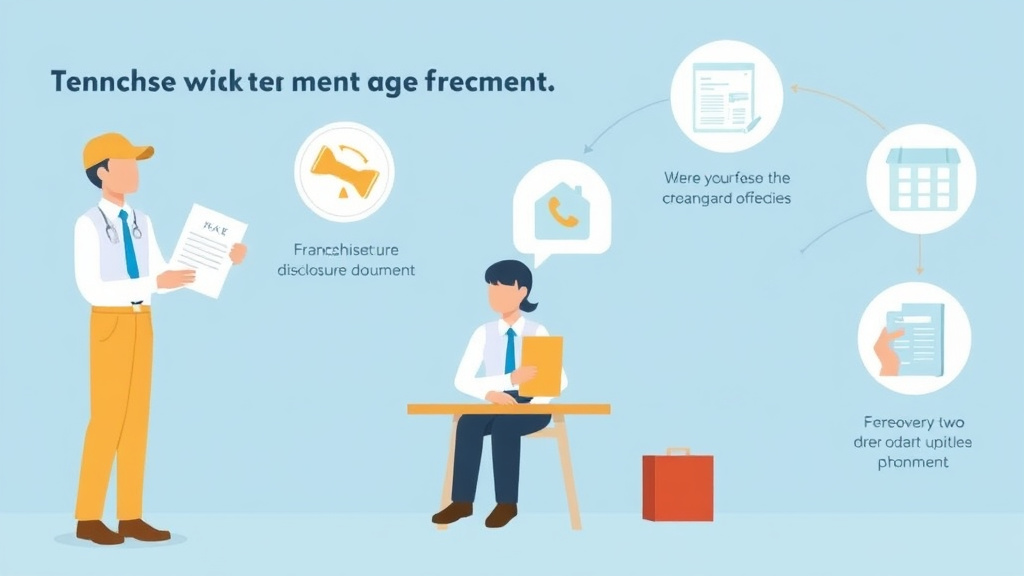 Action-oriented illustration showing how to apply break Law Requirements for Franchise Workers in Tennessee