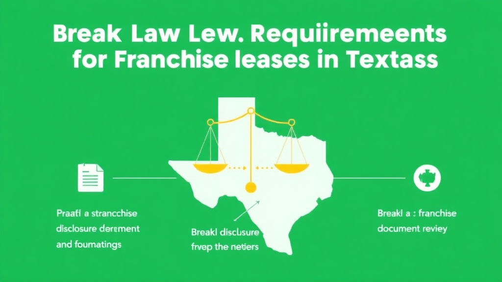 Real-world application diagram for break Law Requirements for Franchise Workers in Texas