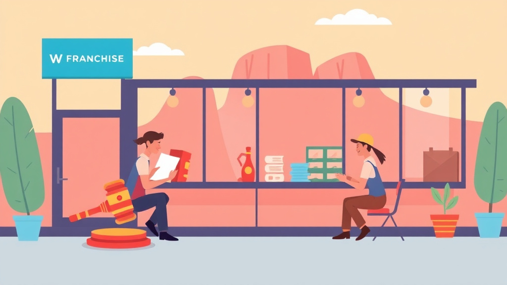 Illustration breaking down the fundamentals of break Law Requirements for Franchise Workers in Utah