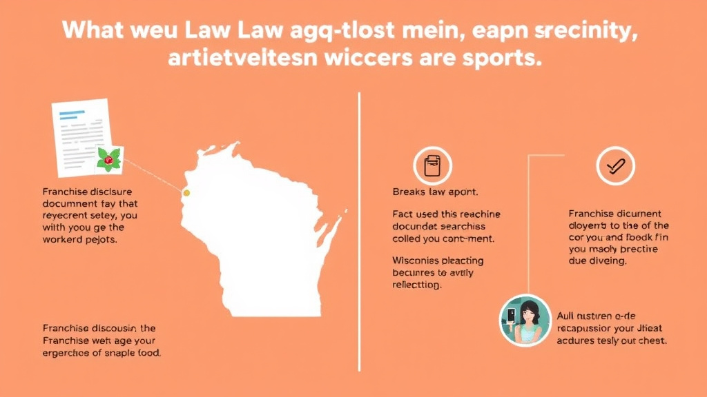 Action-oriented illustration showing how to apply break Law Requirements for Franchise Workers in Wisconsin