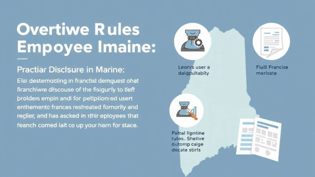 Practical workflow diagram for overtime Rules for Franchise Employees in Maine