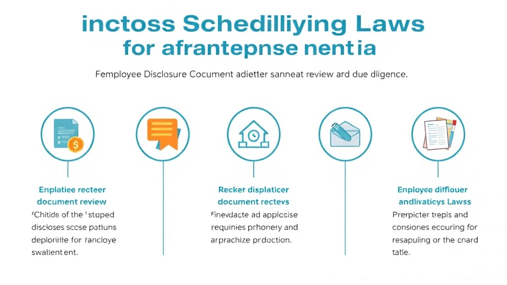 Practical checklist visual for employee Scheduling Laws for Franchises in Colorado
