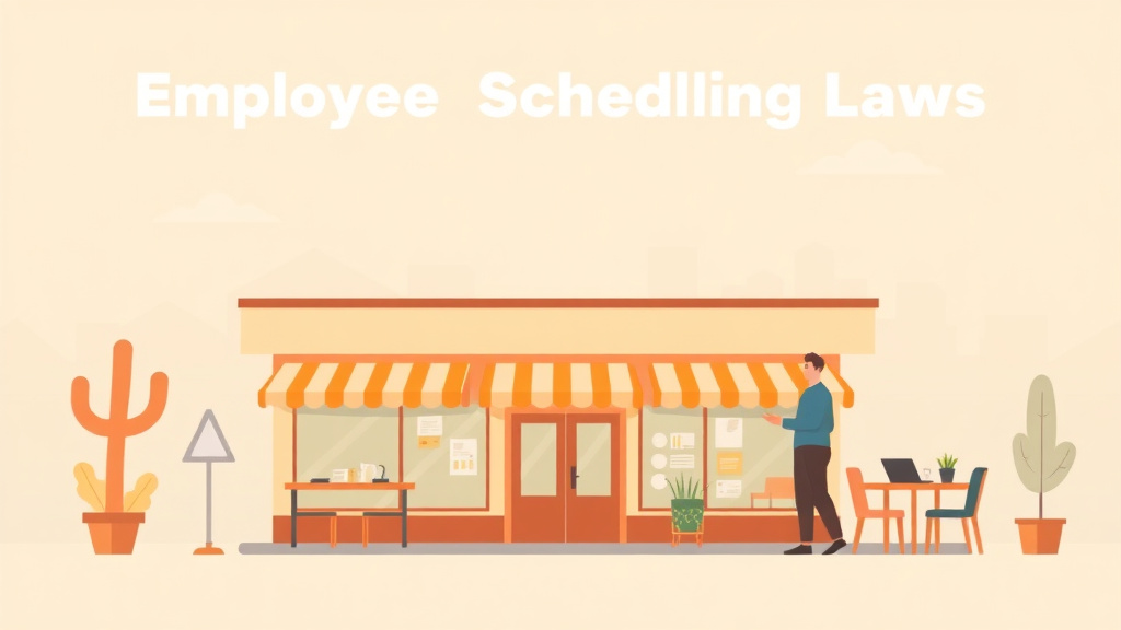 Detailed visual representation of employee Scheduling Laws for Franchises in New Mexico