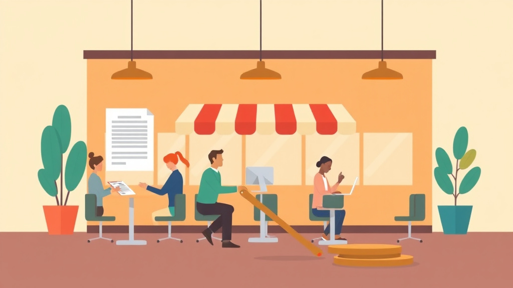 Visual overview of employee Scheduling Laws for Franchises in Oklahoma with key concepts highlighted