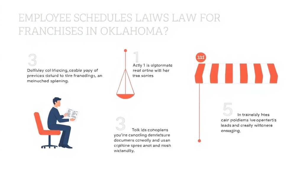 Practical workflow diagram for employee Scheduling Laws for Franchises in Oklahoma