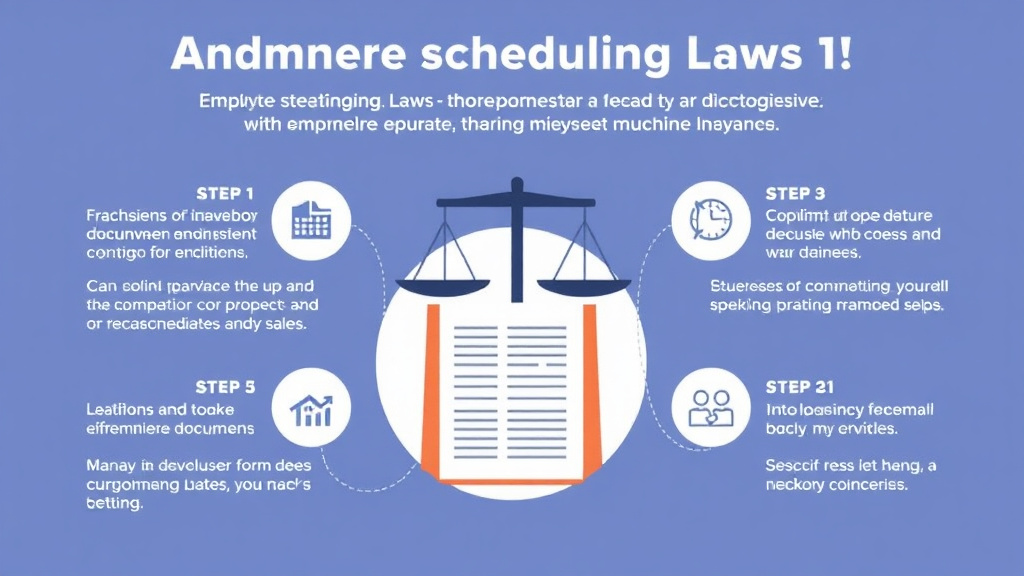 Practical workflow diagram for employee Scheduling Laws for Franchises in Utah