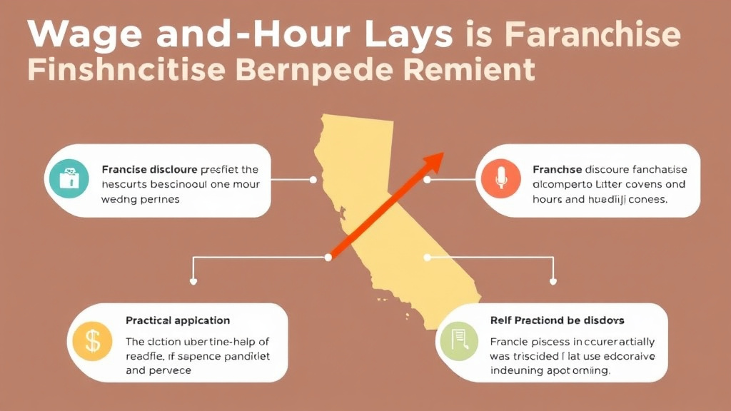 Practical workflow diagram for wage and Hour Laws for Franchise Operators in California