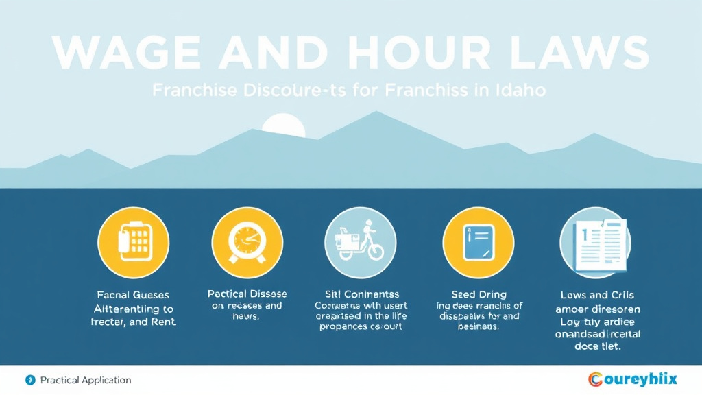 Hands-on guide visualization for wage and Hour Laws for Franchise Operators in Idaho