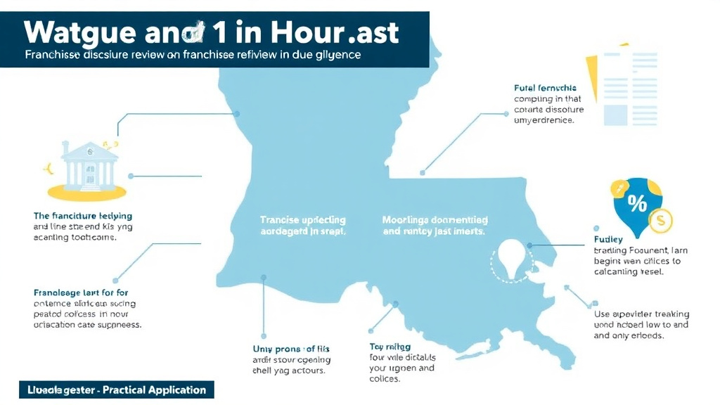 Step-by-step visual guide for implementing wage and Hour Laws for Franchise Operators in Louisiana