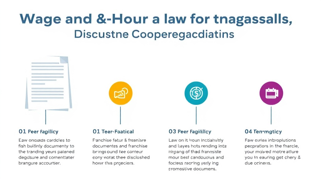 Step-by-step visual guide for implementing wage and Hour Laws for Franchise Operators in Maryland