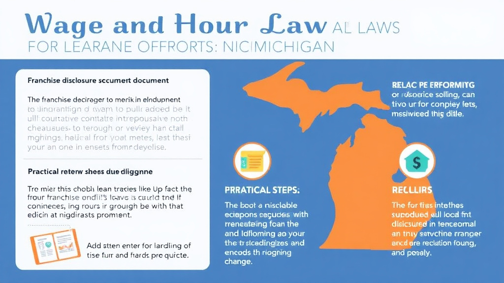 Practical workflow diagram for wage and Hour Laws for Franchise Operators in Michigan
