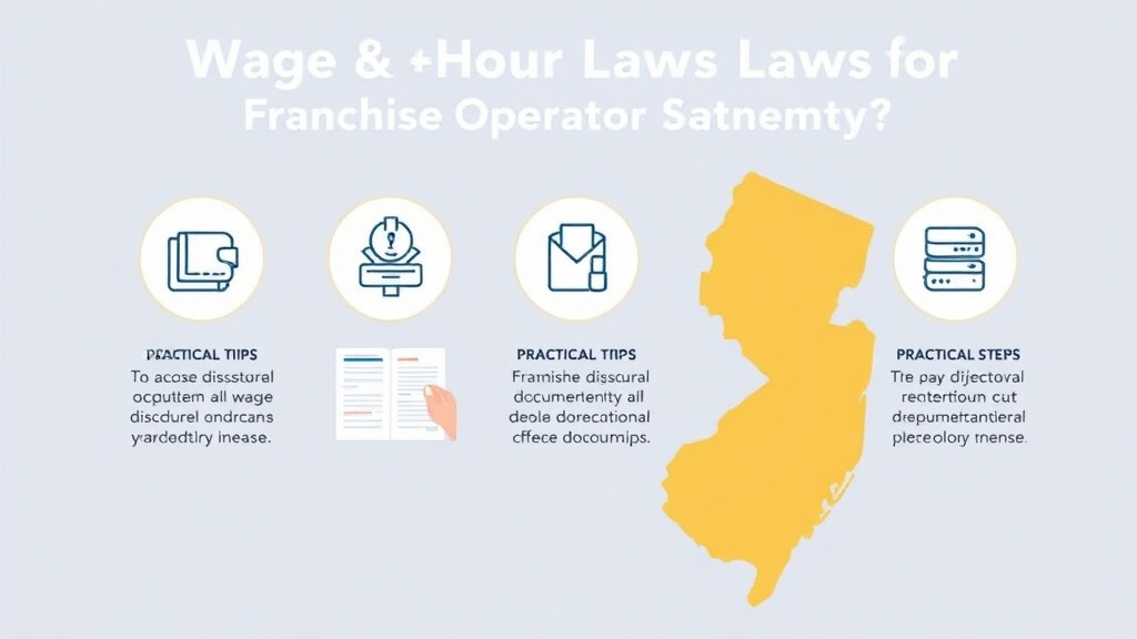 Hands-on guide visualization for wage and Hour Laws for Franchise Operators in New Jersey