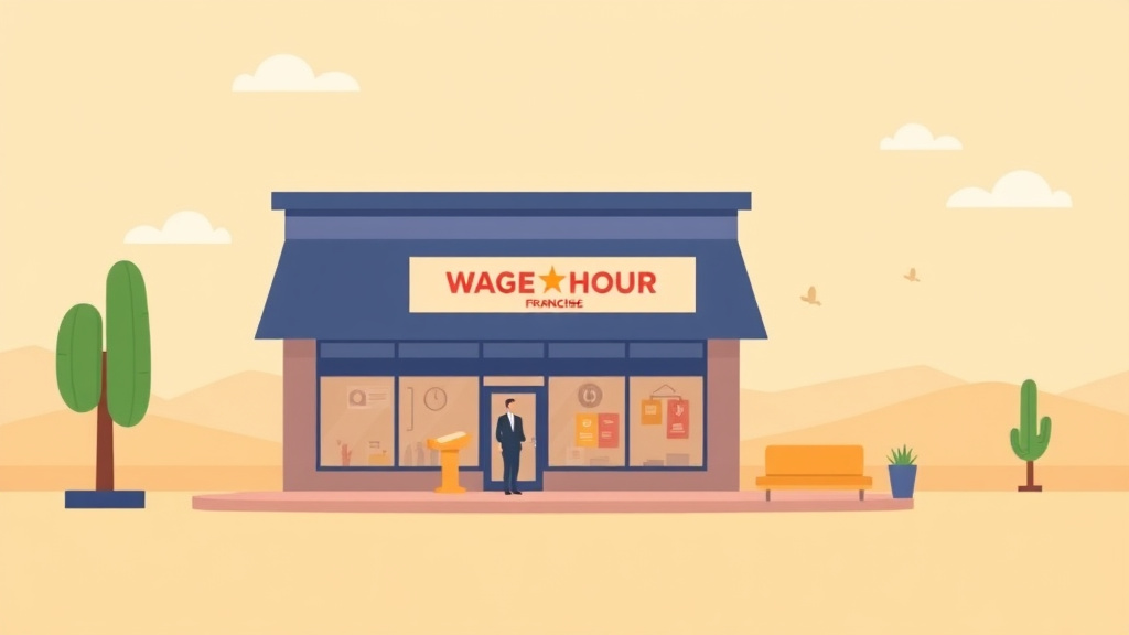Conceptual diagram showing how wage and Hour Laws for Franchise Operators in New Mexico works in practice