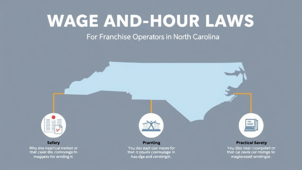 Hands-on guide visualization for wage and Hour Laws for Franchise Operators in North Carolina
