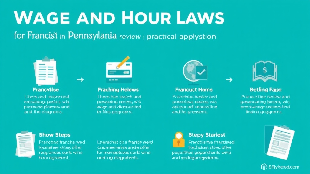 Practical workflow diagram for wage and Hour Laws for Franchise Operators in Pennsylvania