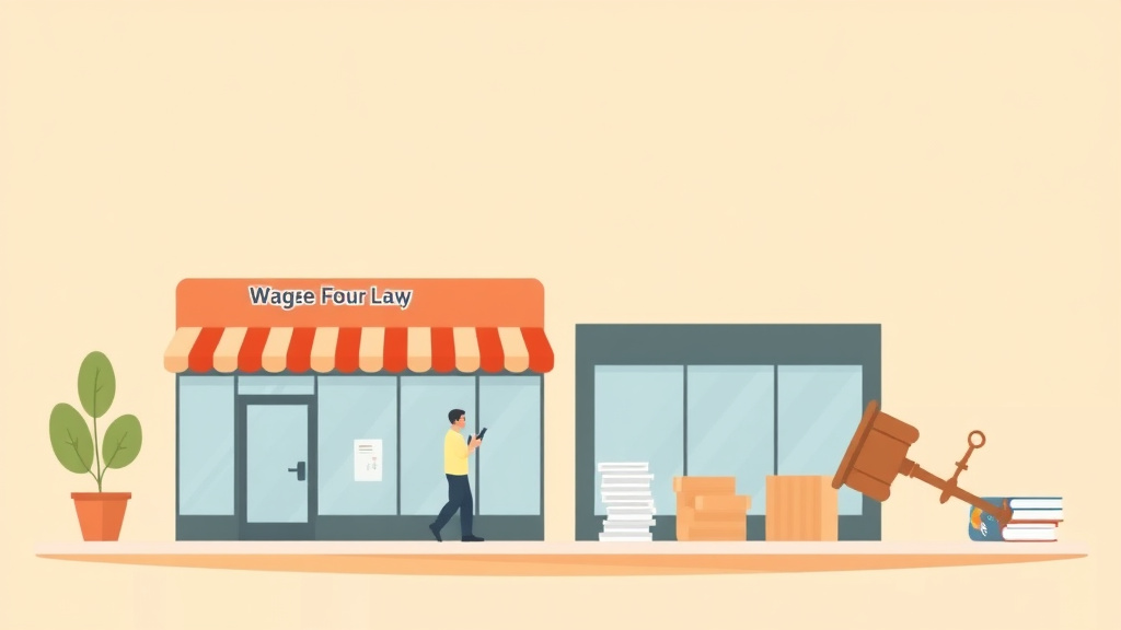 Detailed visual representation of wage and Hour Laws for Franchise Operators in South Carolina