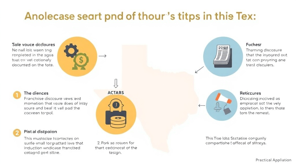 Process flow illustration for putting wage and Hour Laws for Franchise Operators in Texas into action