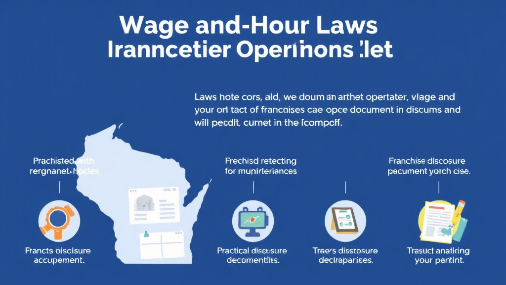 Hands-on guide visualization for wage and Hour Laws for Franchise Operators in Wisconsin