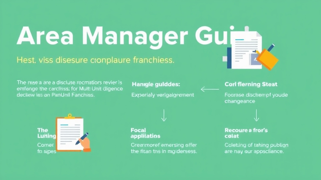 Practical workflow diagram for area Manager Guide: Ada Compliance Monitoring for Multi-Unit Franchises