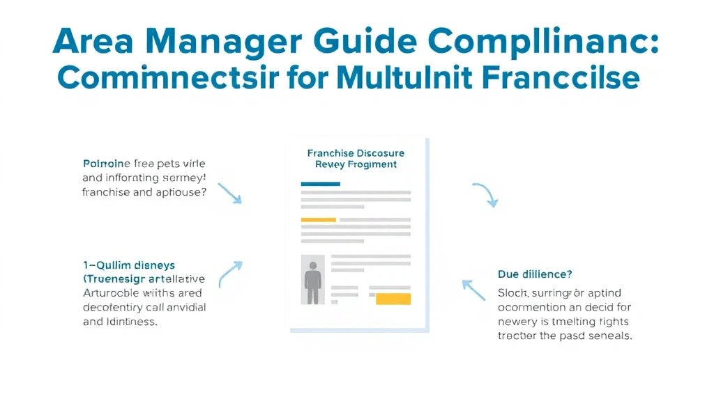Step-by-step visual guide for implementing area Manager Guide: Delivery Compliance for Multi-Unit Franchises