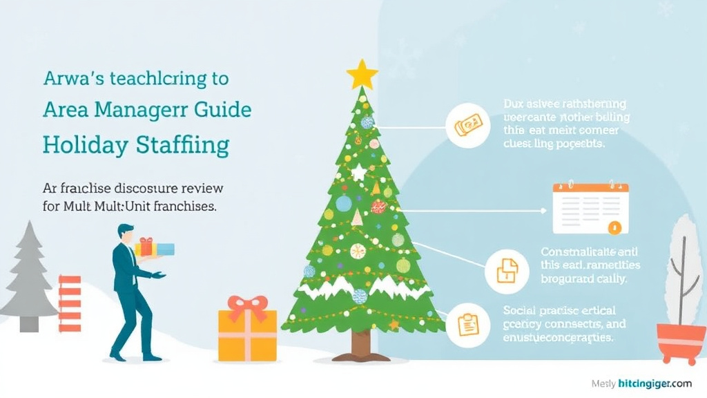 Practical checklist visual for area Manager Guide: Holiday Staffing for Multi-Unit Franchises
