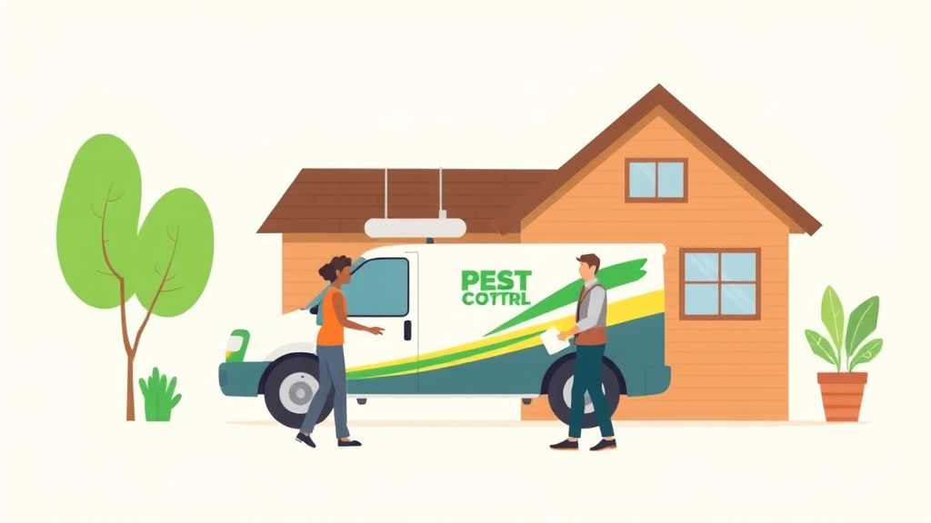 Illustration breaking down the fundamentals of area Manager Guide: Pest Control Scheduling for Multi-Unit Franchises