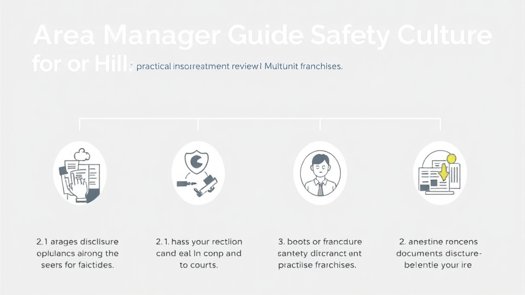 Step-by-step visual guide for implementing area Manager Guide: Safety Culture for Multi-Unit Franchises