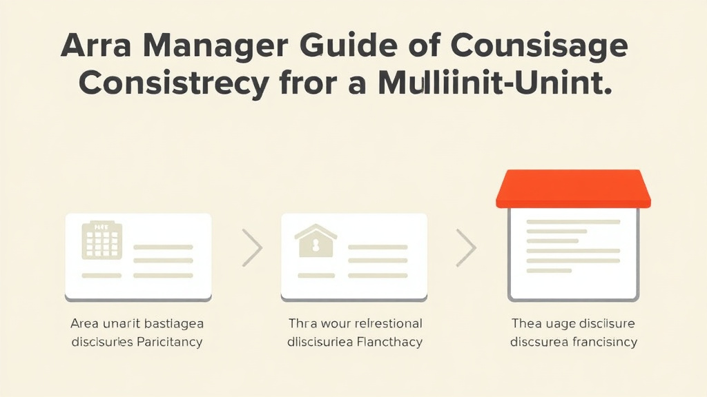 Practical workflow diagram for area Manager Guide: Signage Consistency for Multi-Unit Franchises