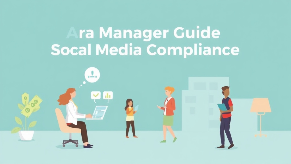 Visual overview of area Manager Guide: Social Media Compliance for Multi-Unit Franchises with key concepts highlighted