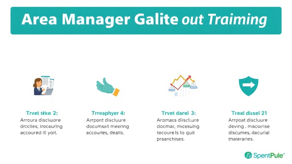 Step-by-step visual guide for implementing area Manager Guide: Training Programs for Multi-Unit Franchises