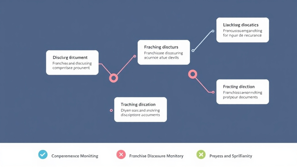 Real-world application diagram for multi-Unit Franchise Management: Ada Compliance Monitoring