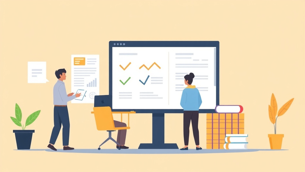 A professional illustration depicting multi-Unit Franchise Management: Franchise Fee Tracking