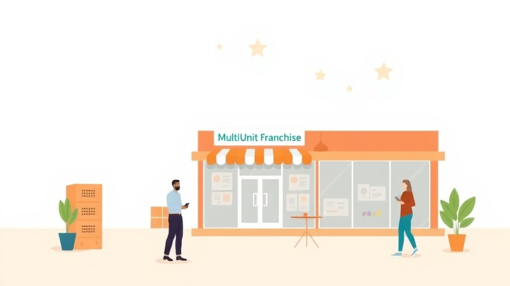 Educational graphic covering the essentials of multi-Unit Franchise Management: Health Code Consistency