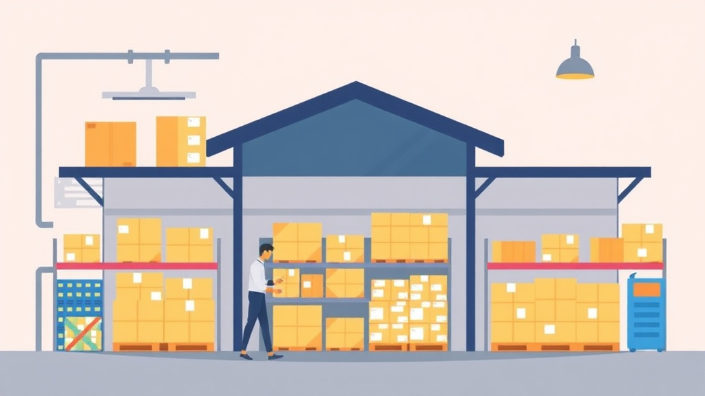 Conceptual diagram showing how multi-Unit Franchise Management: Inventory Control works in practice