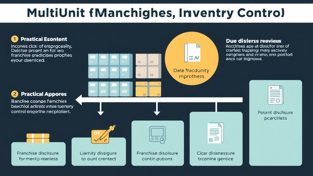 Step-by-step visual guide for implementing multi-Unit Franchise Management: Inventory Control