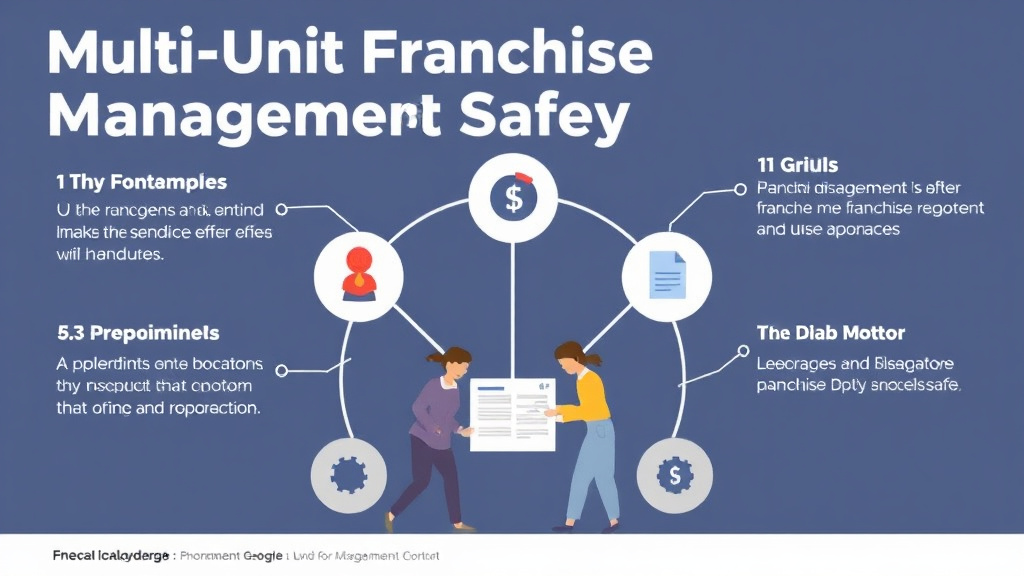 Action-oriented illustration showing how to apply multi-Unit Franchise Management: Safety Culture