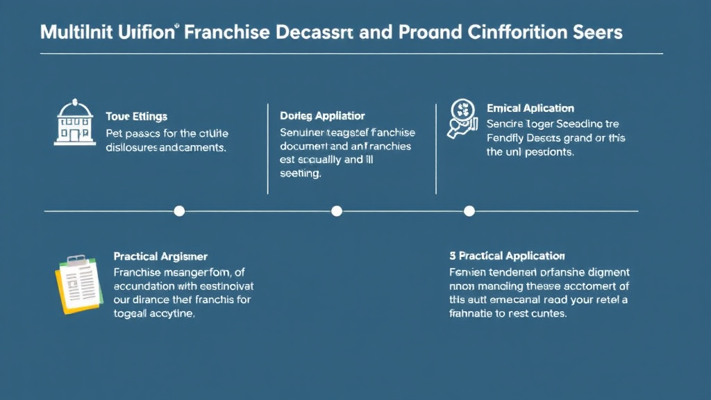 Practical checklist visual for multi-Unit Franchise Management: Uniform Standards