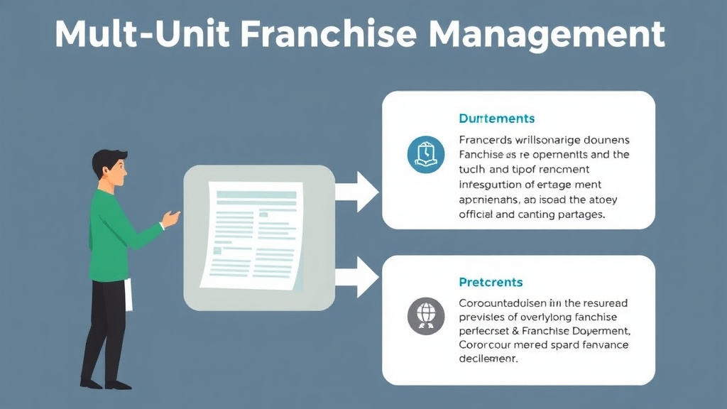 Hands-on guide visualization for multi-Unit Franchise Management: Vendor Management